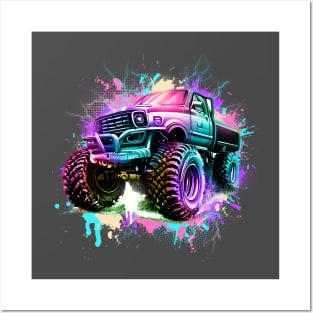 Monster Truck Posters and Art